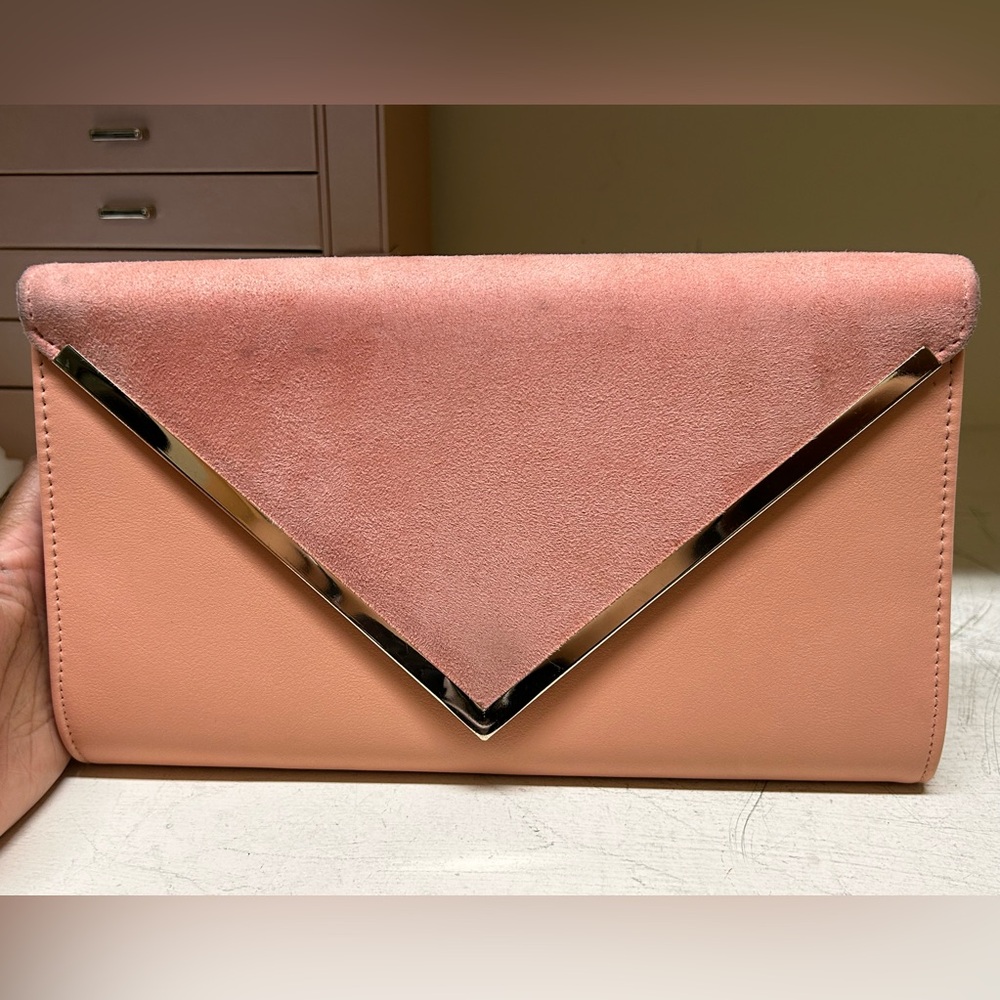 ALDO Women’s Pink Envelope Clutch